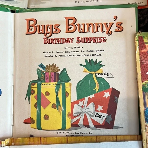 Walt disney, hanna barberas vintage books - Picture 5 of 9